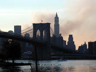 Brooklyn Bridge and World Trade Center